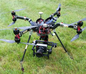 skydrone drone cinema octocoptere red alexa-mini