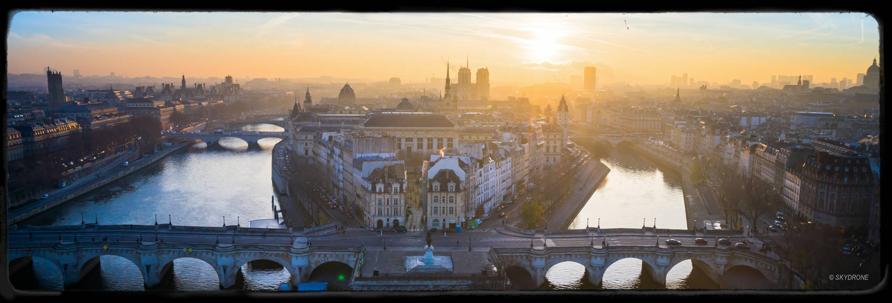 drone paris notre dame skydrone